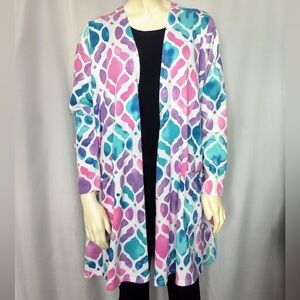 LuLaRoe Caroline pastel cardigan